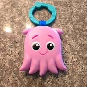 Pink Squid Rattle from Nemo Mat